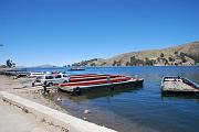 trajekt přes Titicaca cestou do Copacabany